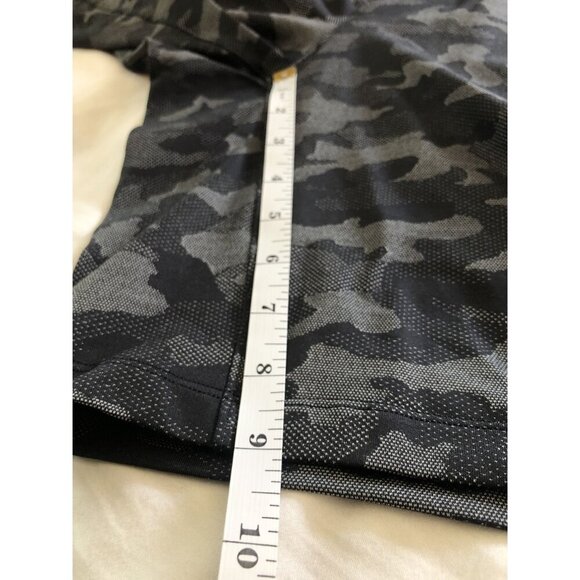 Lululemon Men's Pace Breaker Lined 9" Short M Black Camo Running Athleisure Gym - Picture 9 of 10